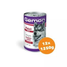 Gemon Dog konzerv Adult Maxi Marha & Rizs 12x1250g kutyaeledel