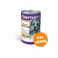 Gemon Dog konzerv Adult Medium Csirke & Pulyka 12x1250g kutyaeledel