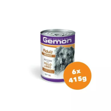Gemon Dog konzerv Adult Medium Csirke & Rizs 6x415g kutyaeledel