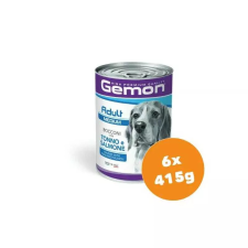 Gemon Dog konzerv Adult Medium Tonhal & Lazac 6x415g kutyaeledel