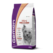 Gemon Dog Mini Adult kutyatáp lazac-rizs 3kg kutyaeledel