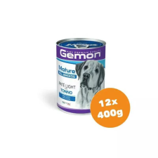 Gemon Dog Paté konzerv Mature - Light Tonhal 12x400g kutyaeledel