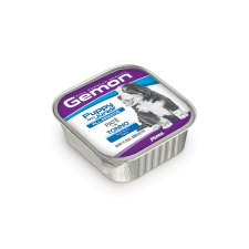Gemon Dog PATÉ puppy & junior Tonhal alutálka 150g kutyaeledel