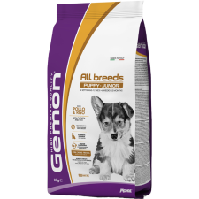 Gemon Dog Puppy &amp; Junior Száraz Kutyatáp (Csirke és Rizs) – 3 kg kutyaeledel