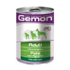 Gemon ( Monge ) Gemon Adult Pate konzerv bárány 6x400g kutyafelszerelés