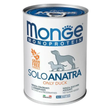 Gemon ( Monge ) Monge Dog Monoprotein Paté 100% kacsa 400g kutyaeledel