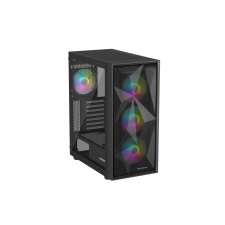 Genesis Diaxid 605 ARGB táp nélküli ablakos ház fekete (NPC-2172) (NPC-2172) számítógép ház