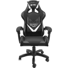Genesis FURY AVENGER L, fekete-fehér forgószék