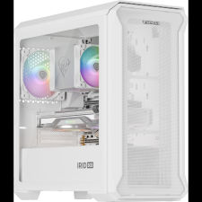 Genesis Irid 503 Mini Tower Átlátszó, Fehér (NPC-2224) számítógép ház