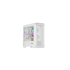 Genesis Irid 503 Mini Tower Transparent, White számítógép ház