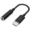 Genius ACC-C100 3,5mm audio jack to USB-C Black (GENIUS_32590012400)