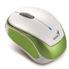 Genius Micro Traveler 9000R vezeték nélküli egér (zöld) (GENIUS_31030020402) egér