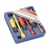 GENIUS TOOLS CW-406M 1/2-os légkulcsfej és nyomatékszár készlet alu felnihez, 6 részes