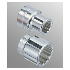 GENIUS TOOLS Dugókulcs - crowafej 3/4" 12 szög normál 54 mm Genius dugókulcs