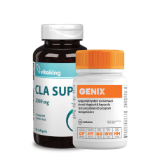 Genix + CLA fogyókúrát segítő kapszula 60+60 db vitamin és táplálékkiegészítő