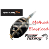  Genlog Elasticated Flat In-Line Method Feeder - Gumizott Method Kosár 30G