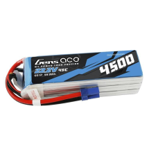 GENS-ACE Gens Ace 4500mAh 22.2V 45C 6S1P akkumulátor rc modell kiegészítő