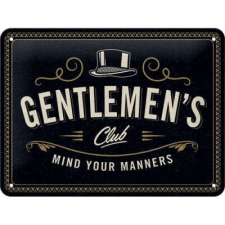  Gentlemen&amp;#039;s Club - Fémtábla dekoráció
