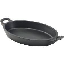 GenWare Sütőtál, öntöttvas, magasság: 35 mm, hossz: 240 mm, szélesség: 173 mm edény