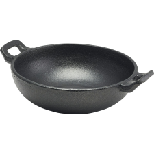 GenWare Tál wok, öntöttvas, magasság: 53 mm, hossz: 220 mm, szélesség: 170 mm edény