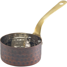 GenWare Tálalóedény rozsdamentes acél, magasság: 38 mm, átmérő: 70 mm, réz konyhai eszköz