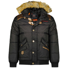 GEOGRAPHICAL NORWAY férfi kabát BELPHEGORE MEN téli, S Fekete férfi kabát, dzseki