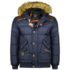GEOGRAPHICAL NORWAY férfi kabát BELPHEGORE MEN téli, S Sötétkék férfi kabát, dzseki