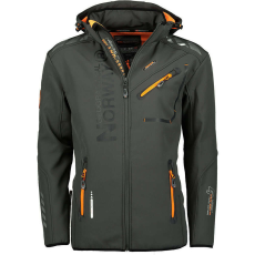 Geographical Norway férfi kabát ROYAUTE softshell, 3XL Sötétszürke