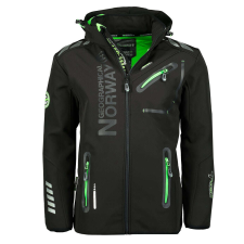 Geographical Norway férfi kabát ROYAUTE softshell, Fekete XXL férfi kabát, dzseki