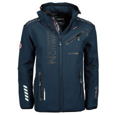 Geographical Norway férfi kabát ROYAUTE softshell, S Sötétkék