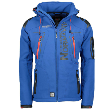 Geographical Norway férfi kabát TECHNO softshell, Kék XXL
