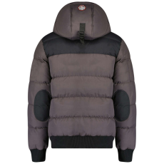  GEOGRAPHICAL NORWAY férfi kabát VOLVA MEN JKT 005 téli, steppelt kabát kapucnival, XXL Sötétszürke