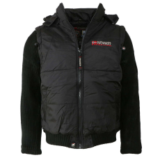  GEOGRAPHICAL NORWAY férfi mellény CRUMBERRY MEN 056 levehető ujjak, S Fekete
