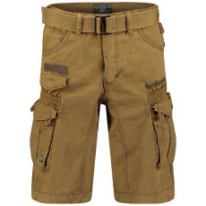 Geographical Norway férfi PANORAMIQUE MEN BASIC 063 bermuda zsebes nadrág, XL Khaki