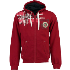 Geographical Norway férfi pulóver FESPOTE MEN 100 plus size, 8XL Bordeaux