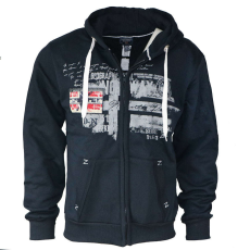 Geographical Norway férfi pulóver FOHNSON MEN 100 plus size, 4XL Sötétkék
