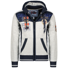 Geographical Norway férfi pulóver GEDAY MEN SAM 100, Szürke XXL