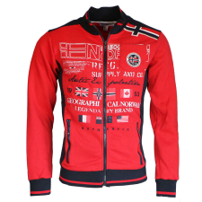 Geographical Norway férfi pulóver GERINOS MEN 100, Piros 5XL férfi pulóver, kardigán