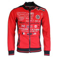 Geographical Norway férfi pulóver GERINOS MEN 100, Piros 9XL férfi pulóver, kardigán