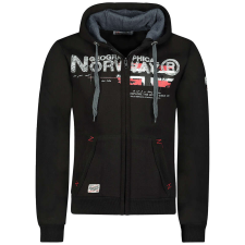 Geographical Norway férfi pulóver GISLAND MEN 100, Fekete 7XL férfi pulóver, kardigán