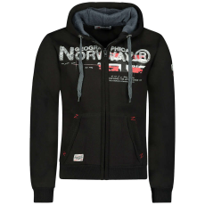 Geographical Norway férfi pulóver GISLAND MEN 100, Fekete 9XL