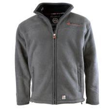 GEOGRAPHICAL NORWAY férfi pulóver UBOLT szőrmével, 6XL Sötétszürke férfi pulóver, kardigán