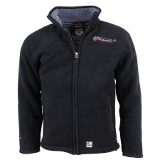  GEOGRAPHICAL NORWAY férfi pulóver UBOLT szőrmével, Fekete XXL férfi pulóver, kardigán