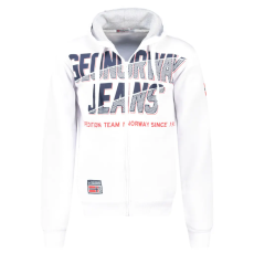 Geographical Norway GASPER KAPUCNIS FÉRFI PULÓVER FEHÉR
