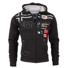 Geographical Norway kapucnis férfi GARADOCK oversize, Fekete 7XL