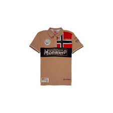 Geographical Norway Rövid ujjú galléros pólók KIDNEY Bézs 8 éves gyerek póló