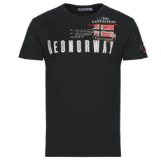 Geographical Norway Rövid ujjú pólók JASON Fekete EU XXL