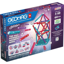 Geomag Glitter 60 db-os mágneses építőjáték geomag