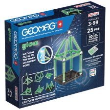 Geomag Glow Recycled 25 db  Ajánlott 3-99 éves korig unisex (81976) mágneses építőjáték