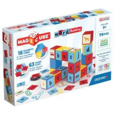  Geomag Magicube Word Building EU Recycled Clips 79 db barkácsolás, építés